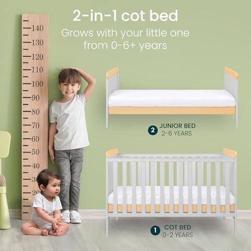 Tutti Bambini Rio 2-in-1 Baby Cot Bed with Cot Top Changer
